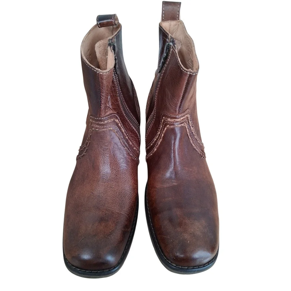 Bed‎ Stu Distressed Leather Mens size 9 Revolution Grunge Casual Western Boots